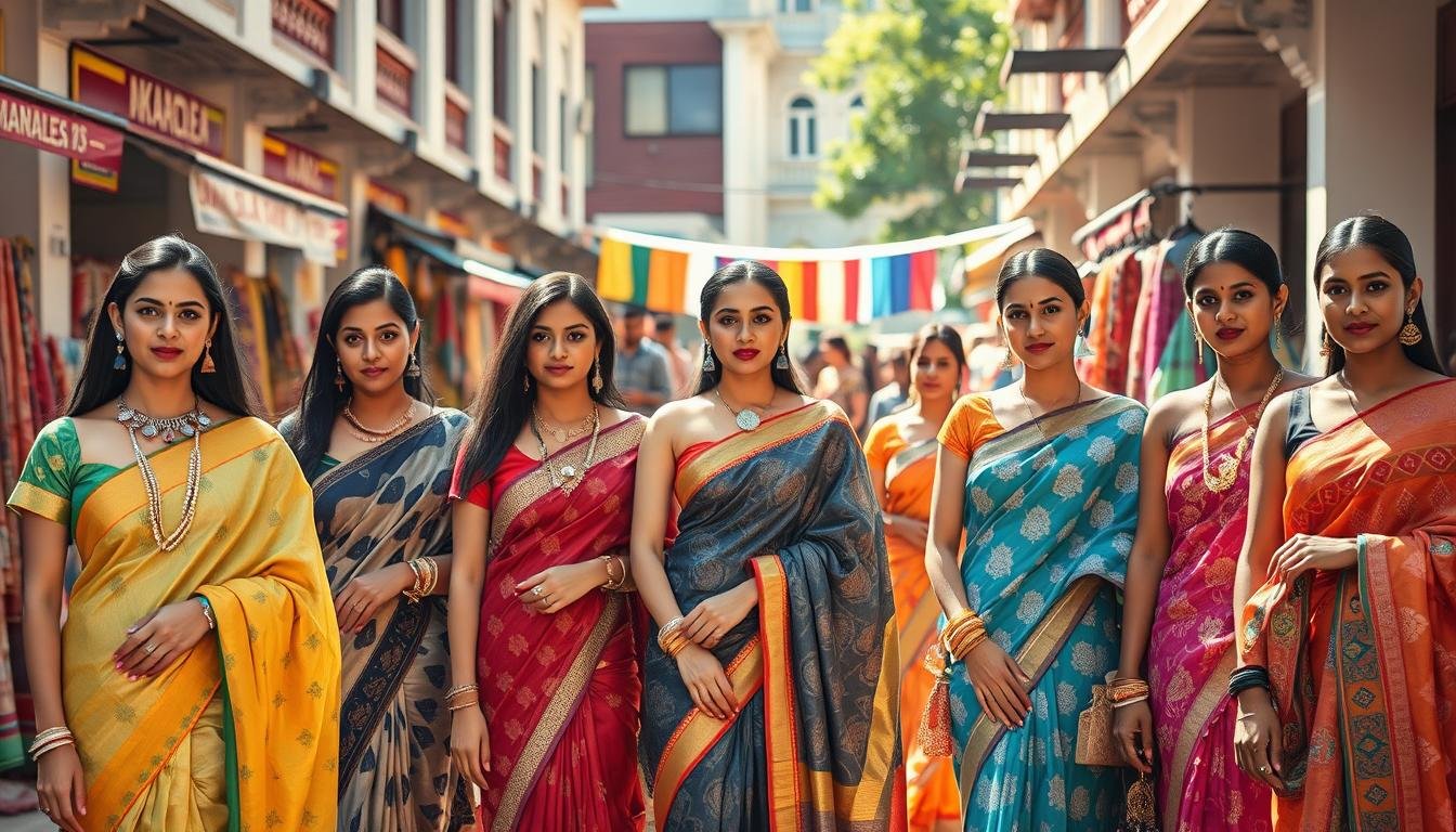 saree trends india